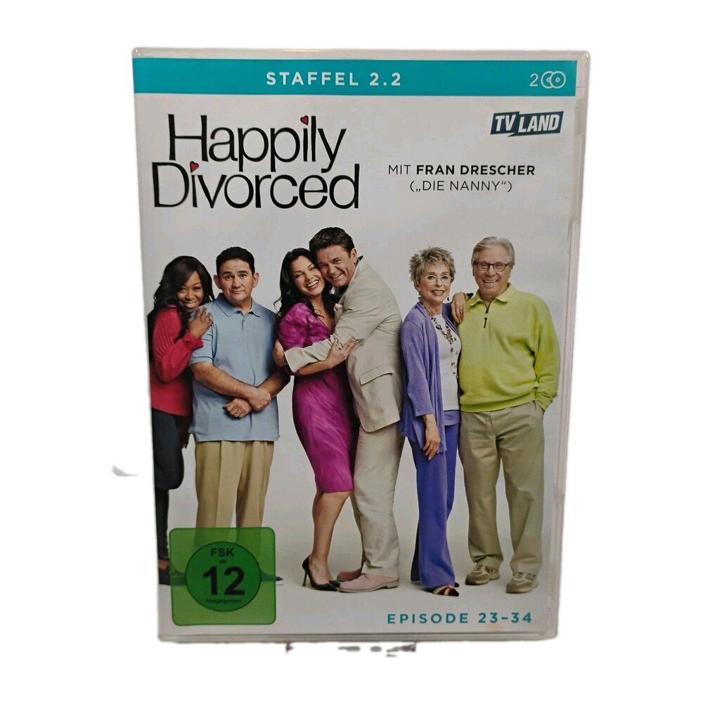 Happily Divorced **German Edition** ~ Season 1 DVD Episodes 23-34 Fran Drescher